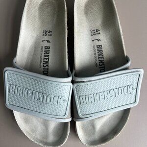 Birkenstock Tema Sport Sandal blue EU 41 M 8/L 10 Open Footprint veclro strap